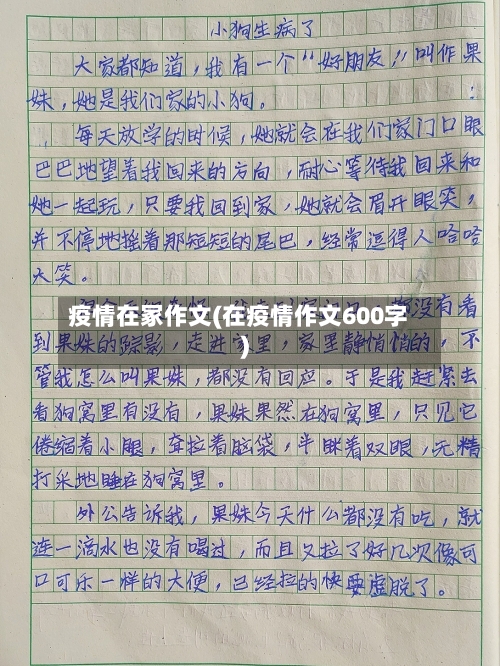 疫情在冢作文(在疫情作文600字)-第1张图片